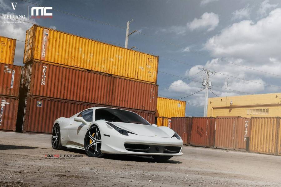  Ferrari 458 Spider by MC Customs on Vellano Wheels 2015 года  (фото 1 из 12)
